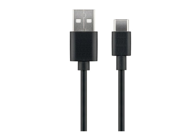 Microconnect USB3.1CCHAR05B USB-kabel USB 2.0 0,5 m USB A USB C Sort
