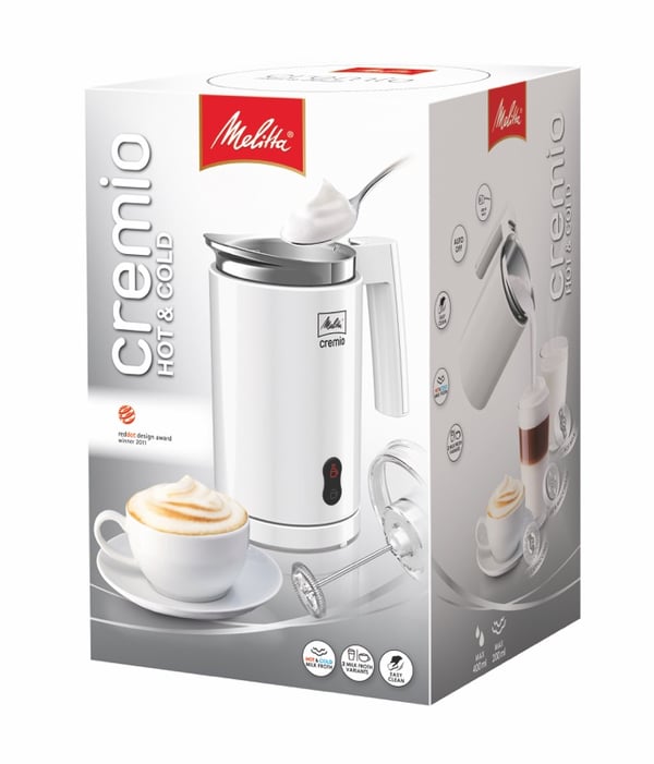 Melitta Cremio II Automatisk mælkeskummer/varmer Hvid