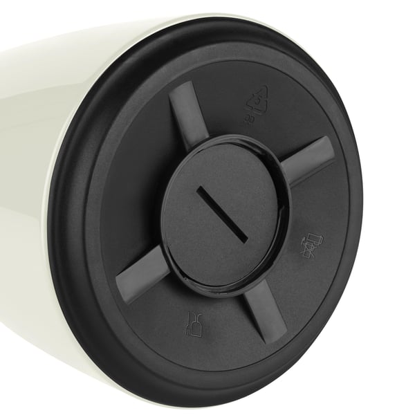 Tefal K30340 termosflaska 1 l Rostfritt stål, Vit