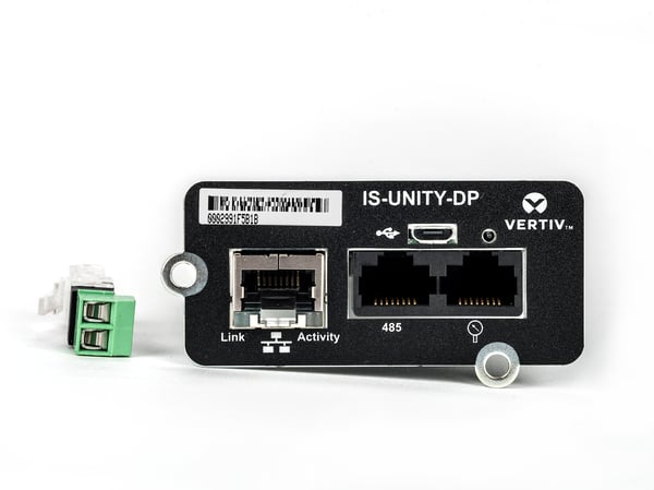 Vertiv Liebert IS-UNITY-DP nätverkskort Intern Ethernet 100 Mbit/s