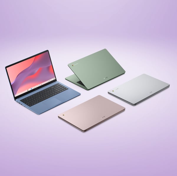 ASUS Chromebook CM1505CM4A-S70032 MediaTek Kompanio Kompanio 540 39,6 cm (15.6") Fuld HD 8 GB LPDDR5x-SDRAM 128 GB eMMC Wi-Fi 6 (802.11ax) ChromeOS Lyserød