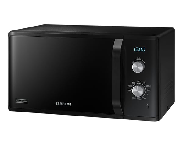 Samsung MG23K3614AK/BA mikroaaltouuni Musta Solo-mikroaaltouuni Pöytämalli 23 L 1250 W