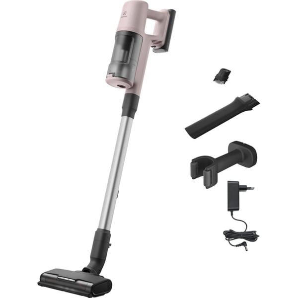 Electrolux EP61CB21WP 2-i-1 stangstøvsuger Batteri Dry Poseløs 0,6 L 85 W Lyserød 2,5 At