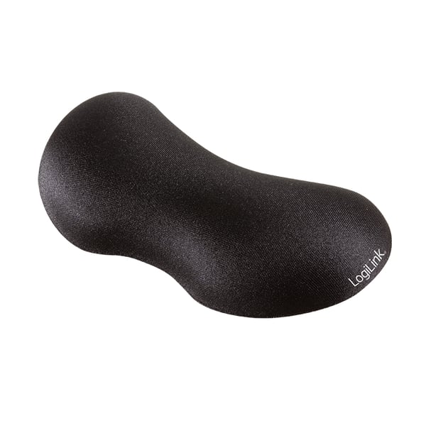 LogiLink ID0136 håndledsstøtte Elastan, Silikone Sort