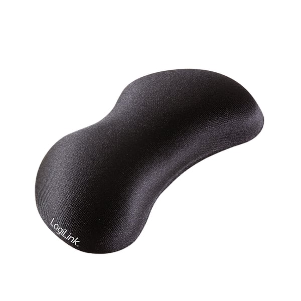 LogiLink ID0136 håndledsstøtte Elastan, Silikone Sort
