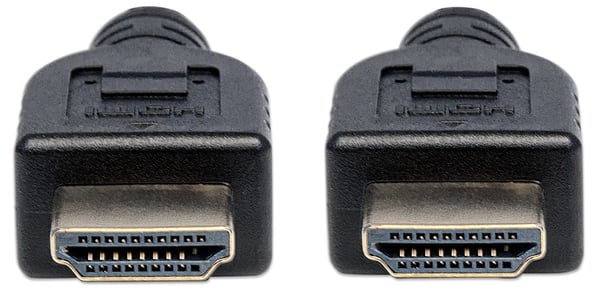 Manhattan 353939 HDMI-kaapeli 2 m HDMI-tyyppi A (vakio) Musta