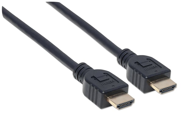 Manhattan 353939 HDMI-kaapeli 2 m HDMI-tyyppi A (vakio) Musta