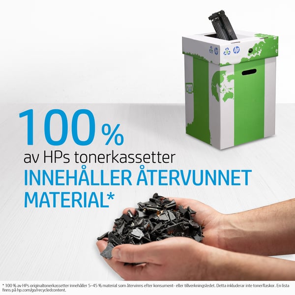 HP 124A svart LaserJet-tonerkassett, original