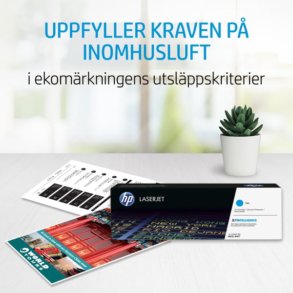 HP 124A svart LaserJet-tonerkassett, original