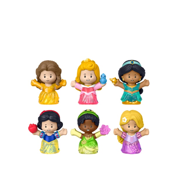Fisher-Price Little People DISNEY Princess Shimmer Gowns Figure Pack