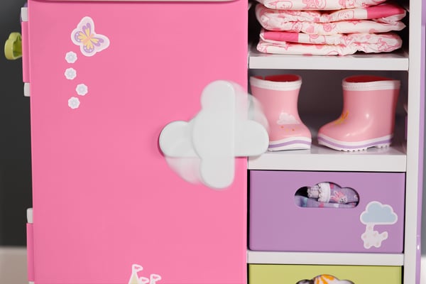 BABY born Rainbow Wardrobe Dukke garderobe