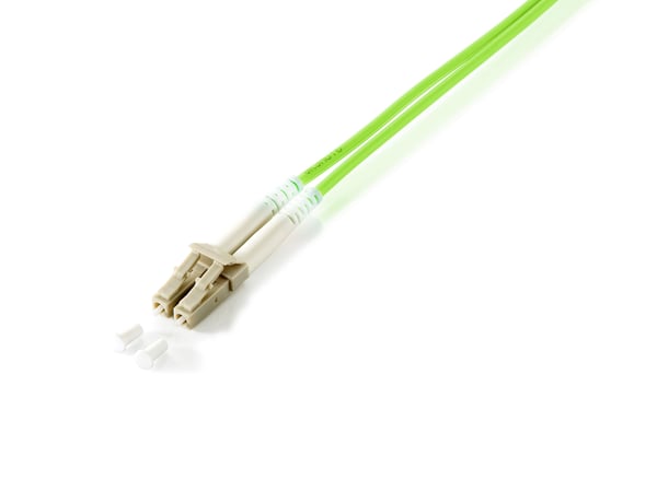 Equip 255711 InfiniBand- ja kuituoptiikkakaapeli 1 m LC Vihreä