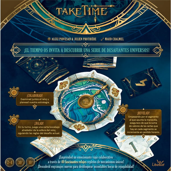 Asmodee Take Time LIBTT0101ES lautapeli 30 min Strategia
