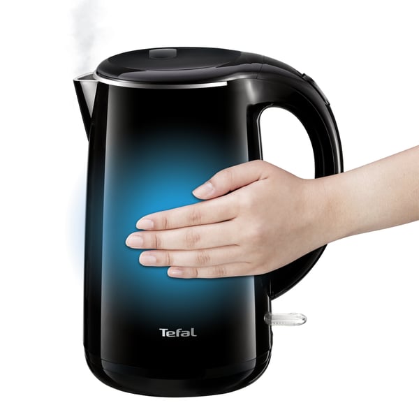 Tefal Safe'Tea KO2608 vedenkeitin 1,7 L 1800 W Musta