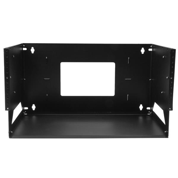 StarTech.com WALLSHELF4U stativ 4U Vægmonteret stativ Sort