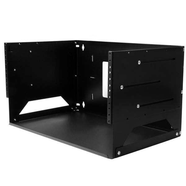 StarTech.com WALLSHELF4U stativ 4U Vægmonteret stativ Sort StarTech.com WALLSHELF4U stativ 4U Vægmonteret stativ Sort