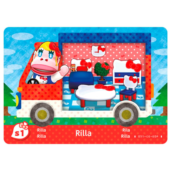 Nintendo Amiibo Cards Animal Crossing Sanrio Collaboration Pack tilbehør til videospil Kortsæt