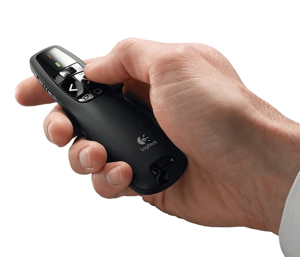 Logitech trådløs præsentationsfjernbetjening R400 R400 USB trådløs timer