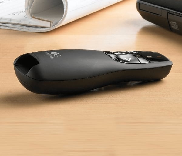 Logitech trådløs præsentationsfjernbetjening R400 R400 USB trådløs timer
