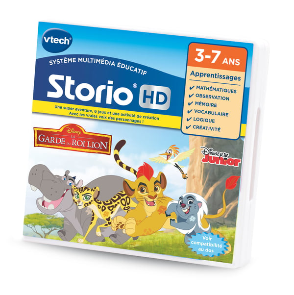 VTech Jeu Storio HD La garde du Roi Lion