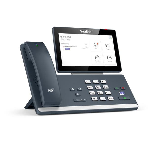 Yealink MP58-WH Microsoft Teams Edition IP-puhelin Harmaa LCD Wi-Fi