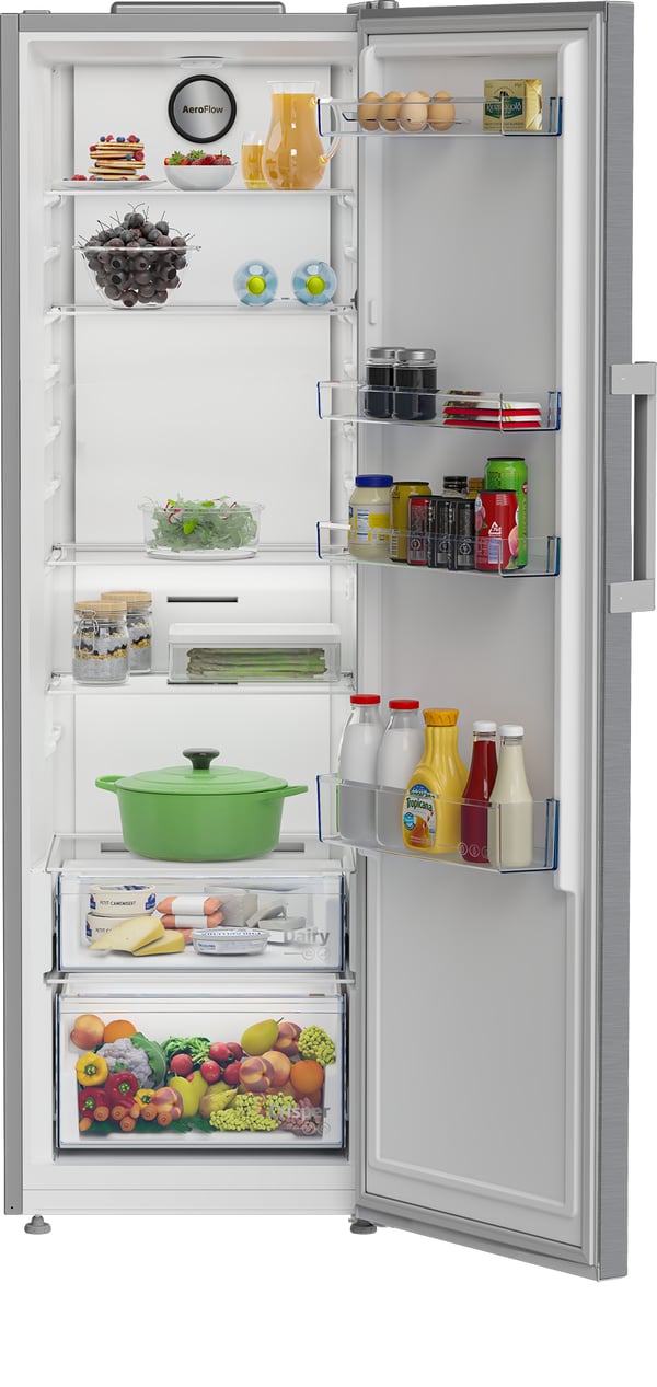 Beko B1RMLNE444XB køleskab Fritstående 365 L Rustfrit stål