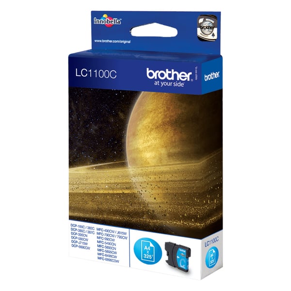 Brother LC1100C mustekasetti 1 kpl Alkuperäinen Syaani