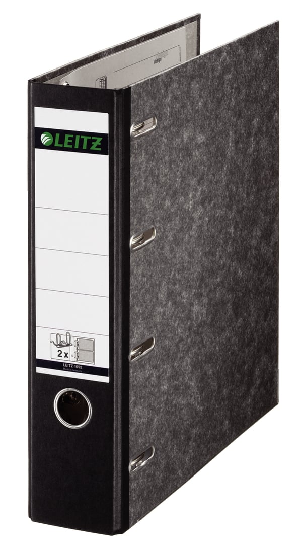 Leitz 10920000 rengaskansio 2 x A5 Musta Leitz 10920000 rengaskansio 2 x A5 Musta
