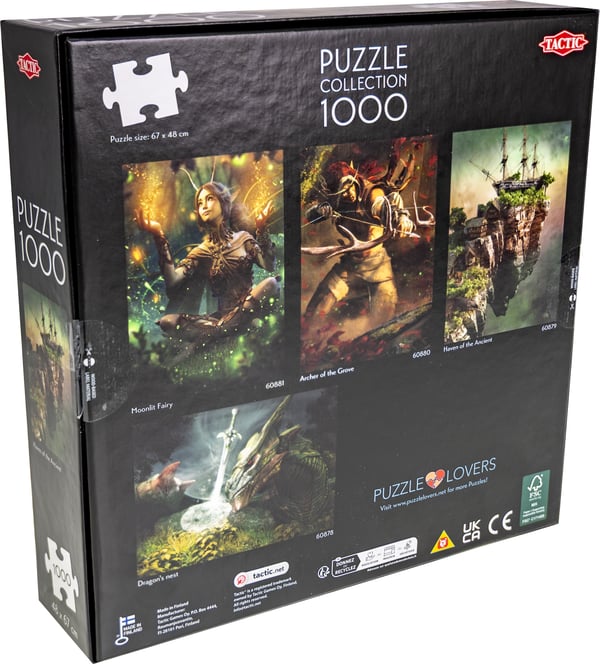 Tactic Lovers Haven of the Ancient Puslespil 1000 stk Fantasy