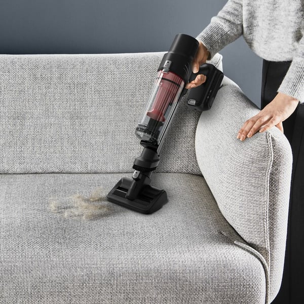 Rowenta RH6A71 2-in-1-varsi-imuri Akku Kuiva Pussiton Alumiini, Punainen