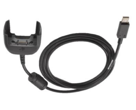 Zebra CBL-MC33-USBCHG-01 oplader til mobil enhed PDA Sort USB Hurtig opladning Indendørs