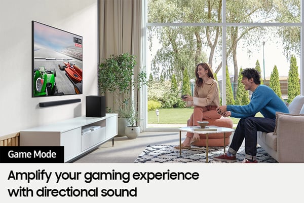 Samsung HW-C400/XU soundbar-högtalare Svart 2.0 kanaler