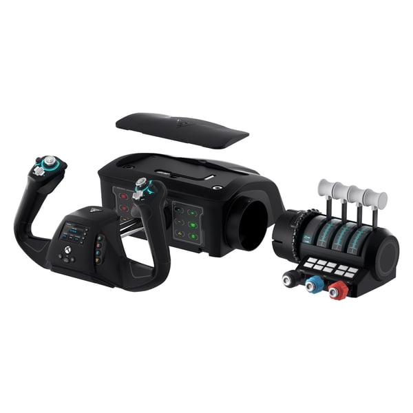 Turtle Beach VelocityOne Flight Svart USB Flykt Sim Analog / Digital PC, Xbox One, Xbox One S, Xbox One X, Xbox Series S, Xbox Series X