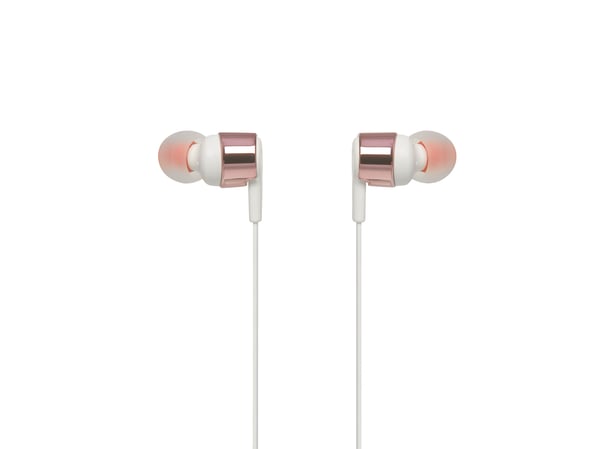 JBL Tune 210 Headset Ledningsført I ørerne Opkald/Musik/Sport/Hverdag Lyserød guld
