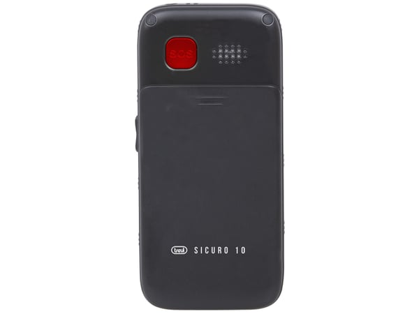 Trevi Sicuro 10 4,5 cm (1.77") Sort Senior telefon