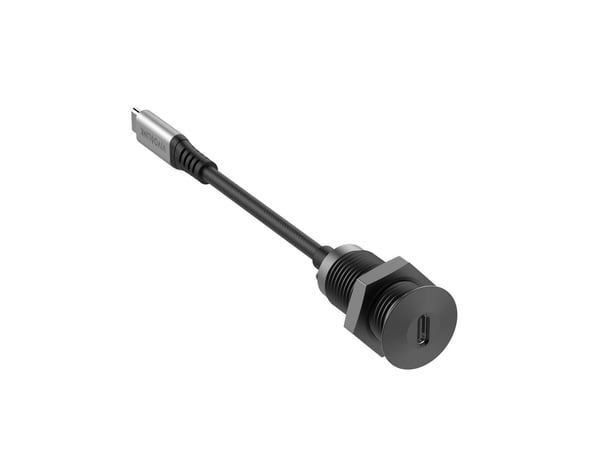 Vivolink PROUSBCMF0.3SOCKET-B USB-kablar USB 3.2 Gen 2 (3.1 Gen 2) 0,3 m USB C Svart