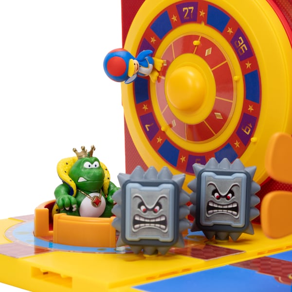 Super Mario The Galaxy Movie Minus World Casino Diorama Playset