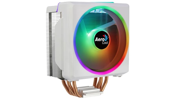 Aerocool Cylon 4F Processor Køler 12 cm Hvid 1 stk