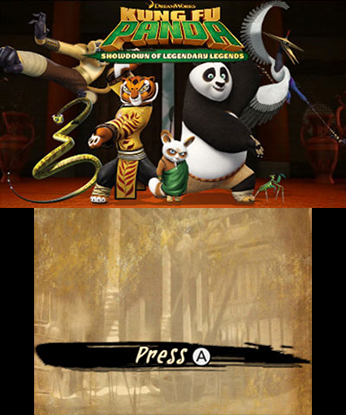 Nintendo Kung Fu Panda: Showdown of Legendary Legends Standard Nintendo 3DS