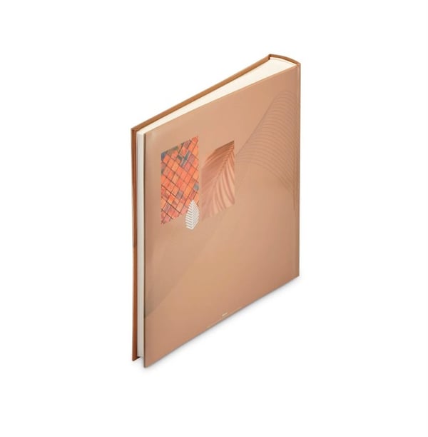 Hama Singo II fotoalbum og arkbeskyttelse Terrakotta 100 ark Indbinding af bøger