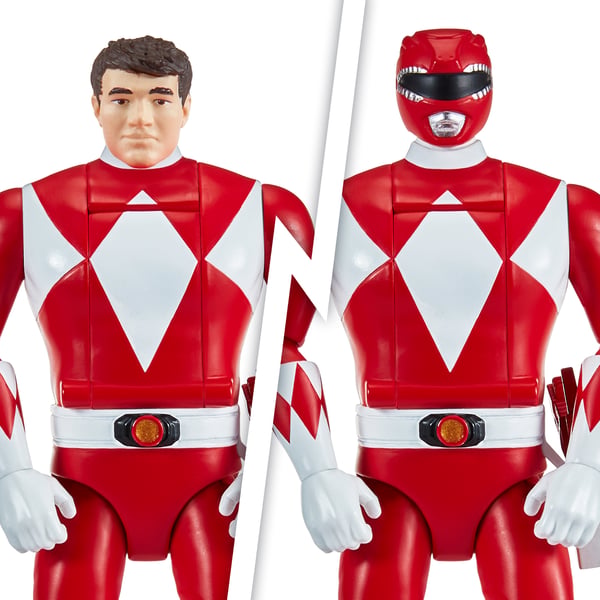 Power Rangers Auto-Morphin Red Ranger Figure
