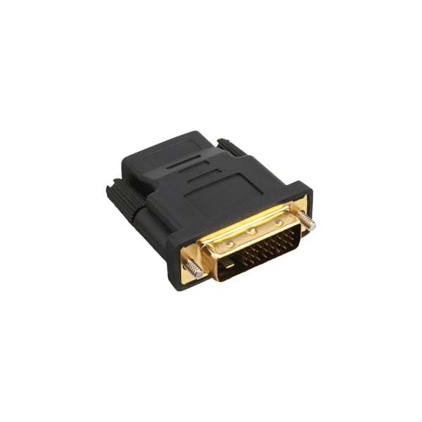 InLine 17660P kabel kønsskifter DVI-D HDMI A Sort