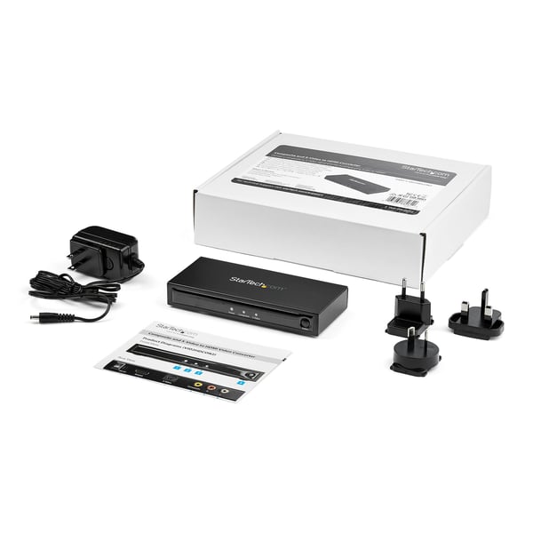 StarTech.com VID2HDCON2 video omformer Aktiv videoomformer 1280 x 720 pixel