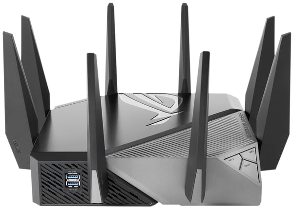 ASUS GT-AXE11000 trådløs router Gigabit Ethernet Tri-band (2,4 GHz/5 GHz/6 GHz) Sort