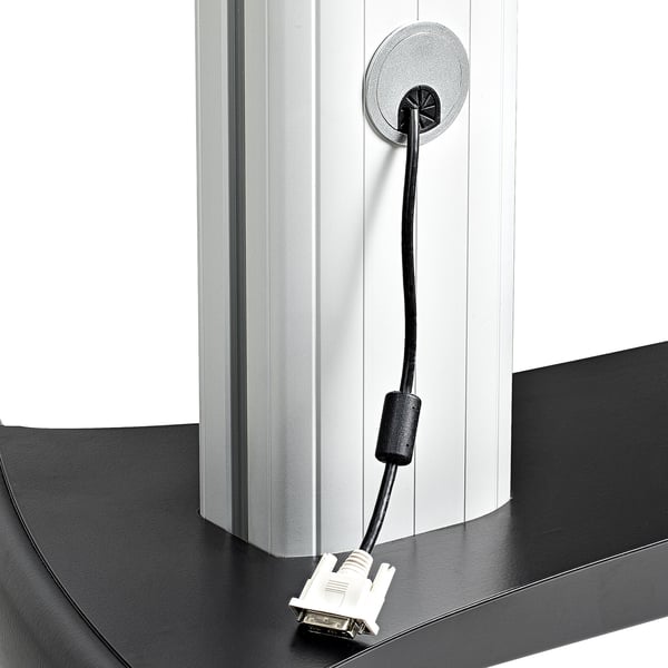 StarTech.com STNDMTVDUO tv-beslag 152,4 cm (60") Sort, Sølv