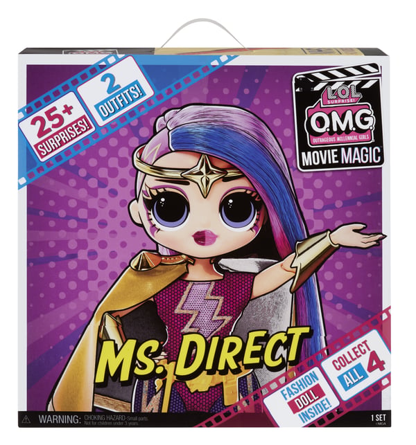 L.O.L. Surprise! OMG Movie Magic Doll- Ms. Direct