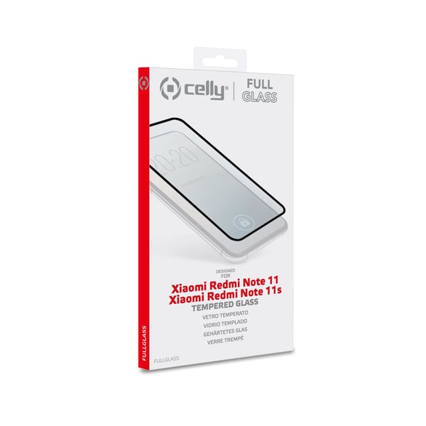Celly FULLGLASS1021BK skärm- och baksidesskydd till mobiltelefon Genomskinligt skärmskydd Xiaomi 1 styck