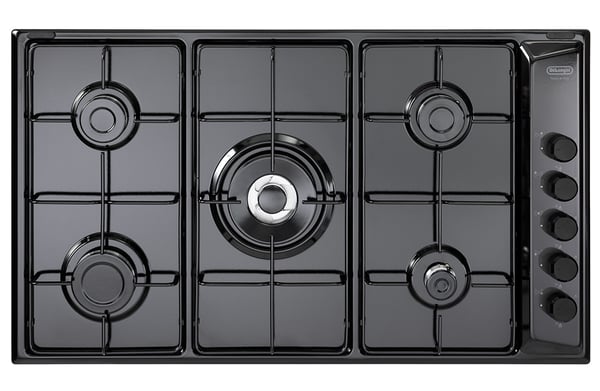De’Longhi FLN 59 DD spishällar Svart Inbyggd 86 cm Gas 5 zone(s)