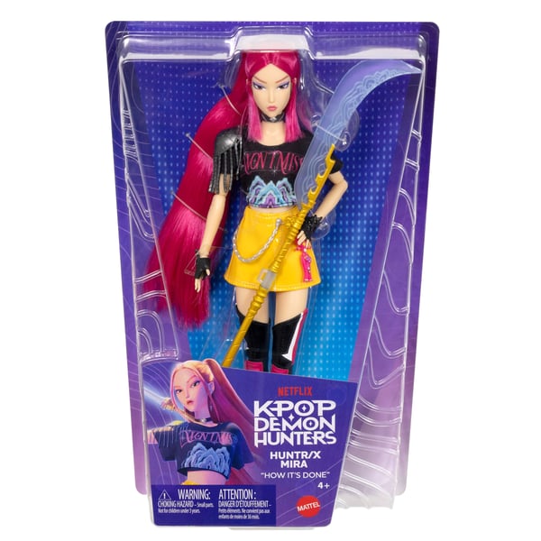 Mattel KPOP DEMON HUNTERS HUNTR/X: MIRA “HOW IT'S DONE" DOLL