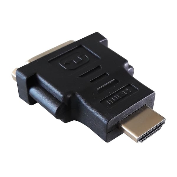 Techly HDMI - DVI-D M/F Sort